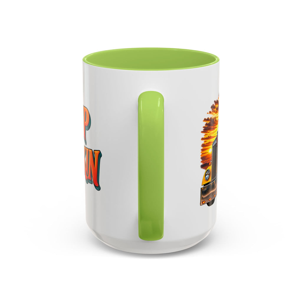 Keep On Truckin’ Semi-Truck 15oz Coffee Mug