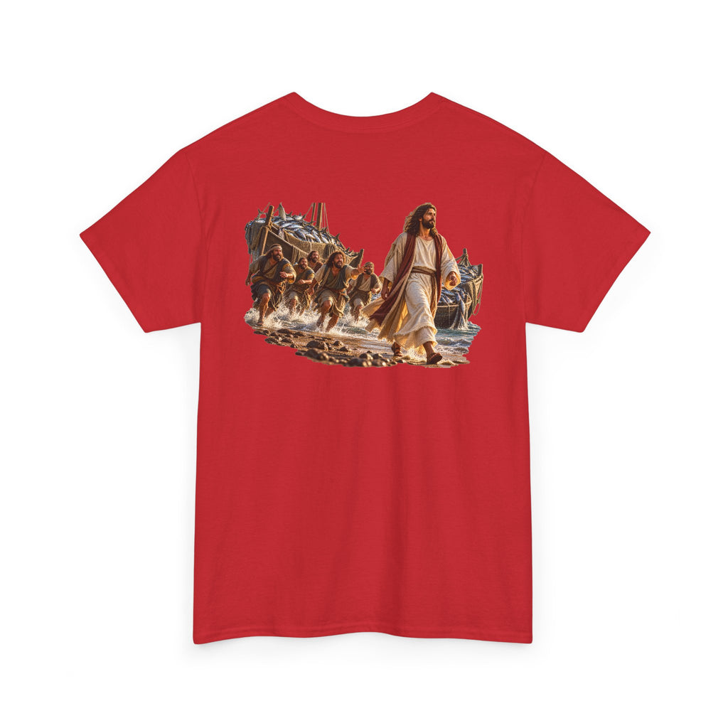 Christian Jesus with Disciples Graphic T-Shirt