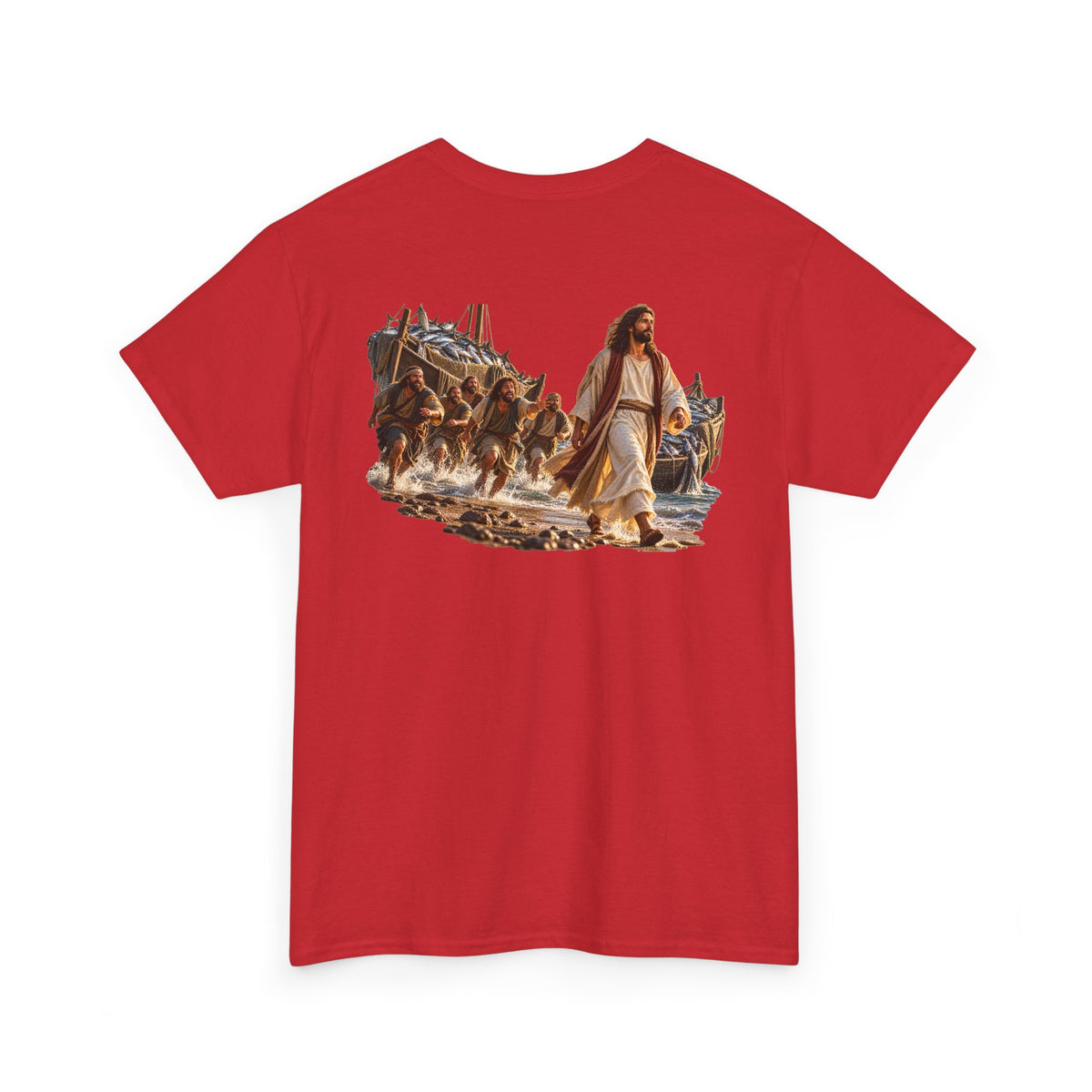 Christian Jesus with Disciples Graphic T-Shirt