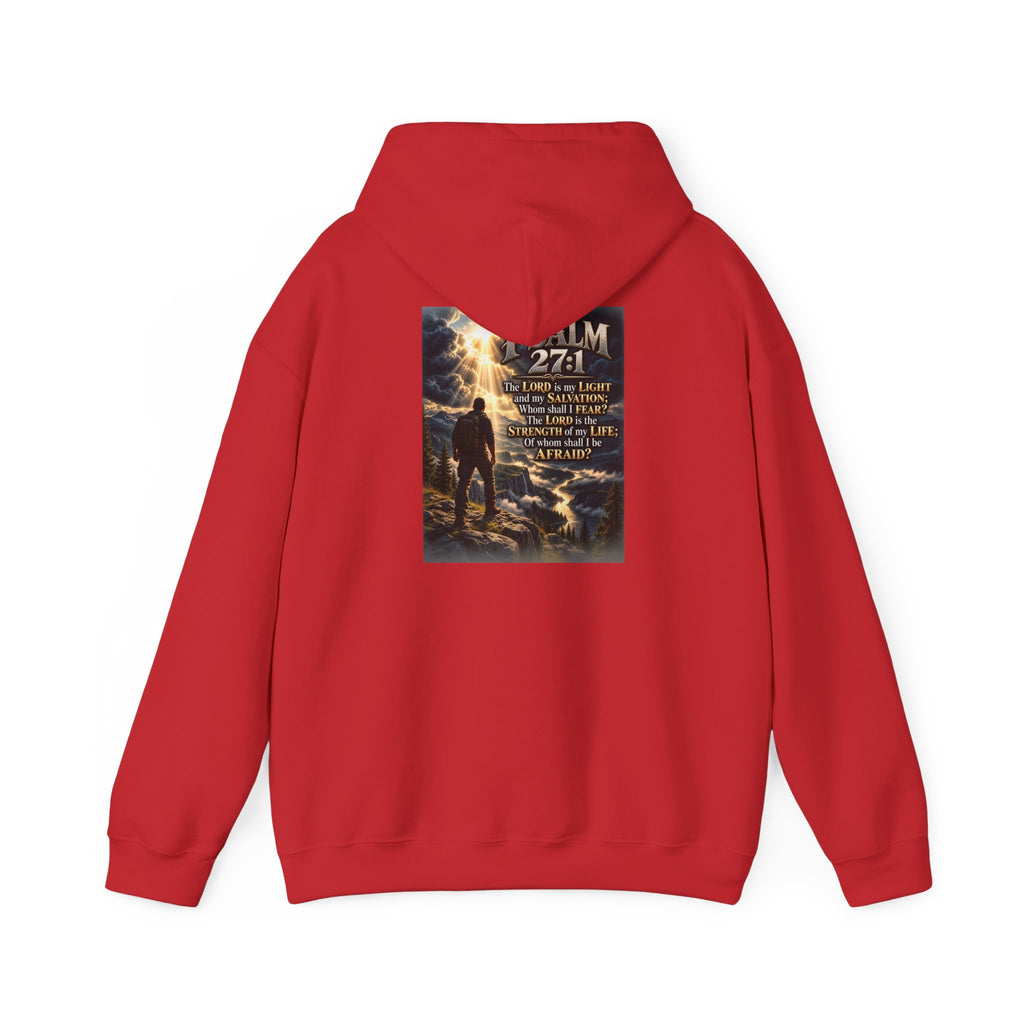Psalm 27:1 The Lord Is My Light Christian Hoodie
