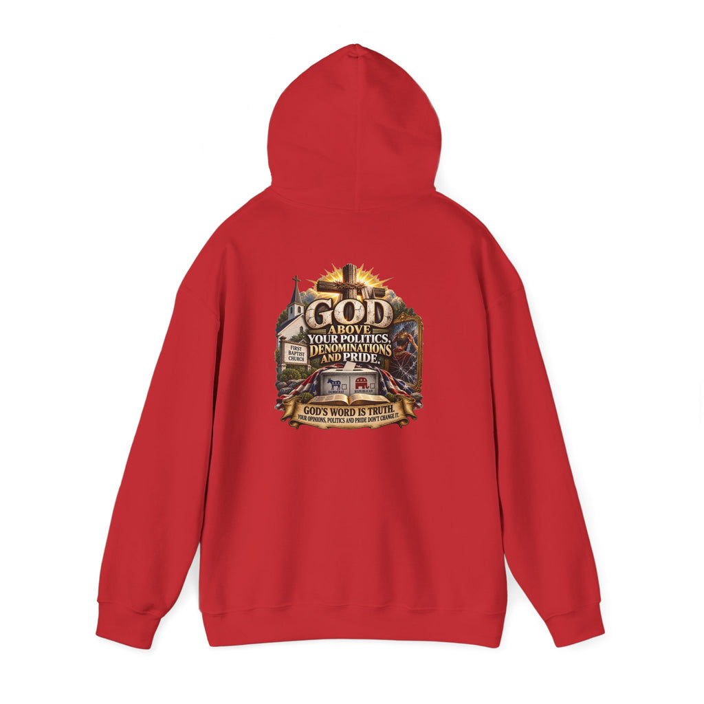 We Follow Jesus Christian Faith Hoodie