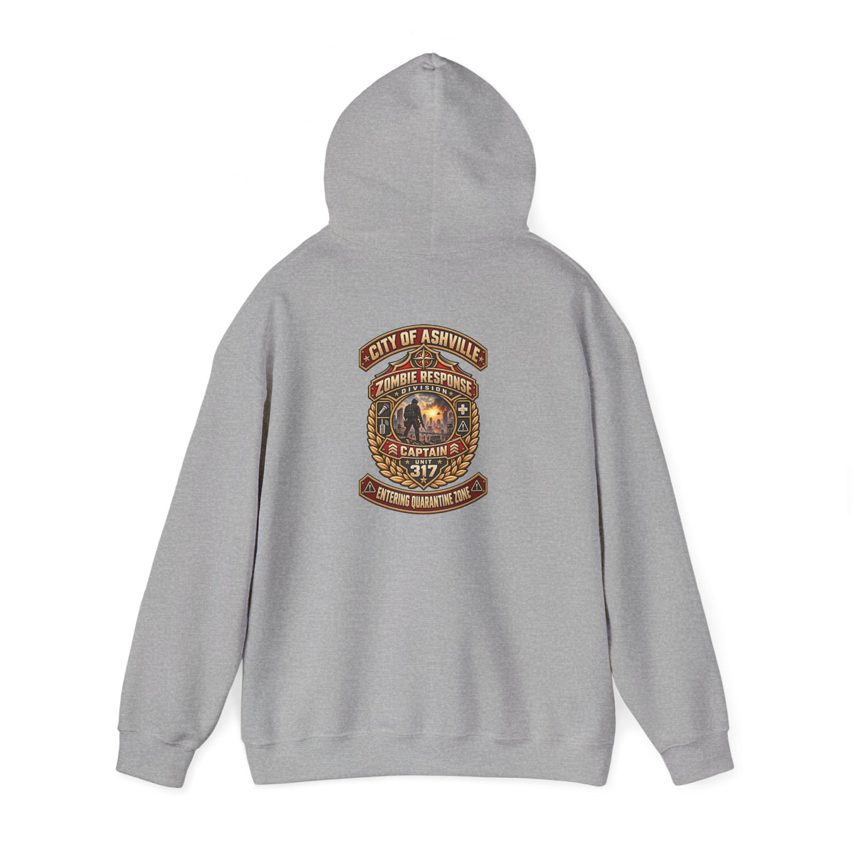 Zombie Response Division Captain Unit 317 Hoodie