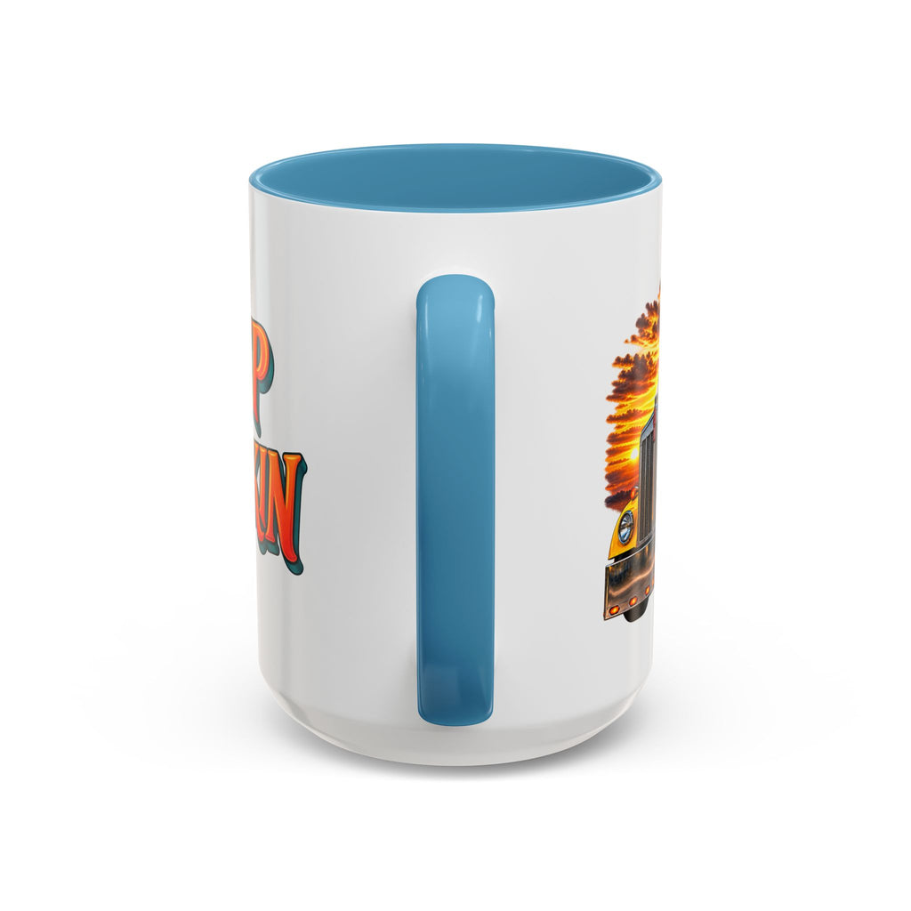 Keep On Truckin’ Semi-Truck 15oz Coffee Mug