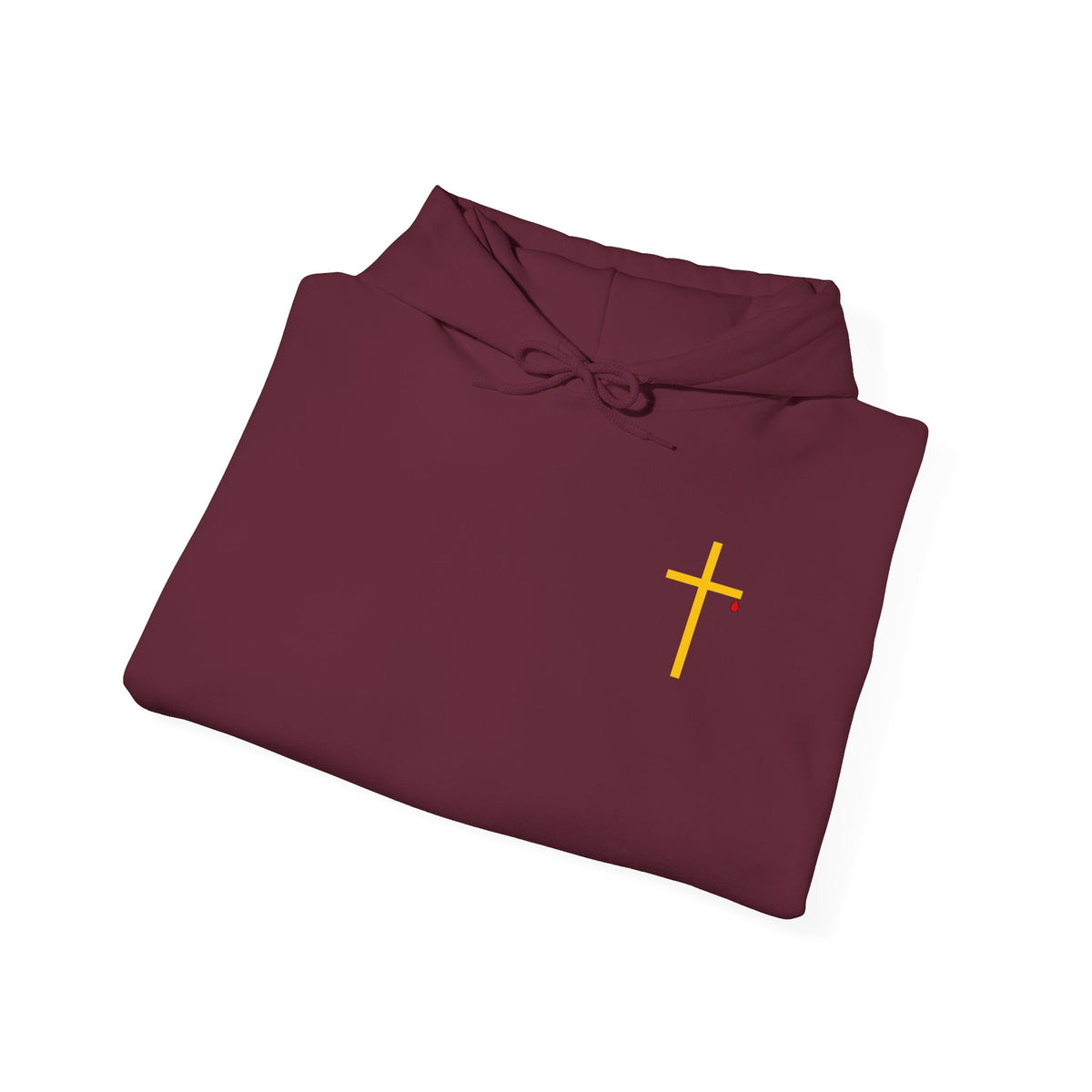 Army of God Christian Cross Hoodie — One God, One Salvation Graphic Sweatshirt