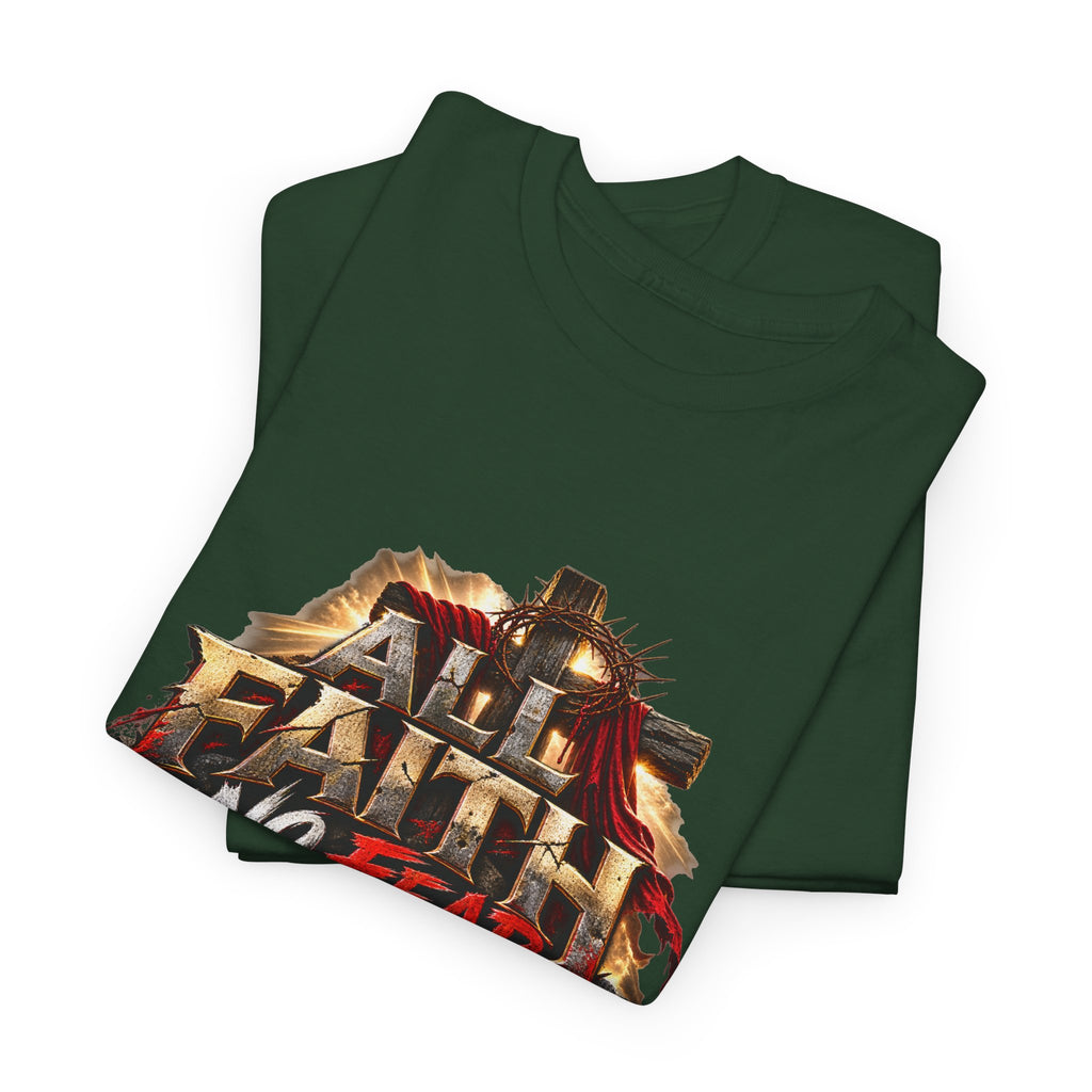 Faith No Fear Christian Graphic T-Shirt