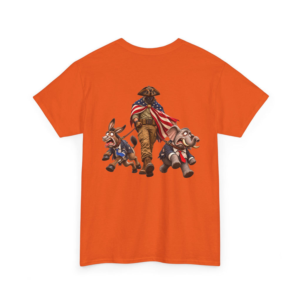 We the People Are Done — Patriot with Donkey and Elephant T-Shirt