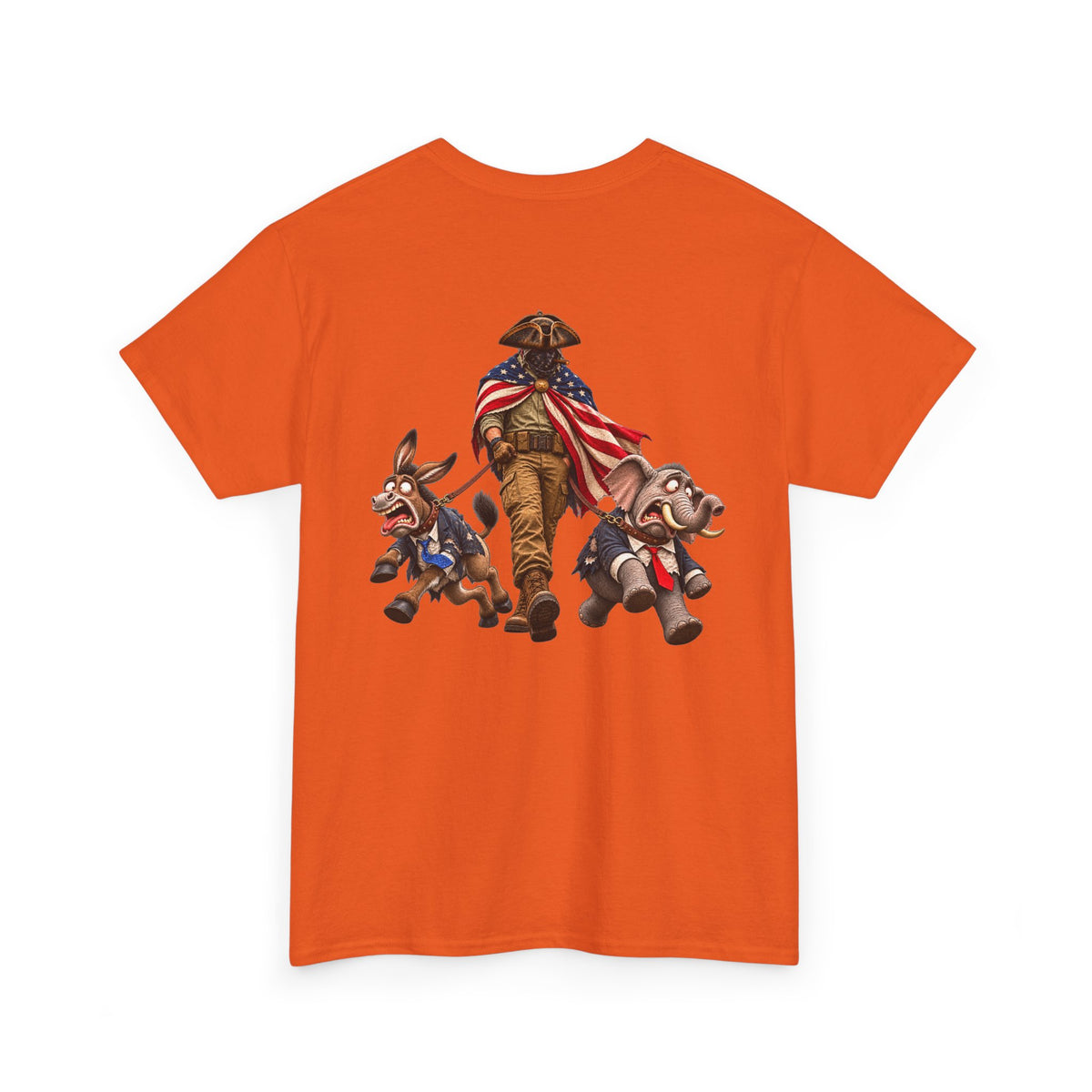 We the People Are Done — Patriot with Donkey and Elephant T-Shirt