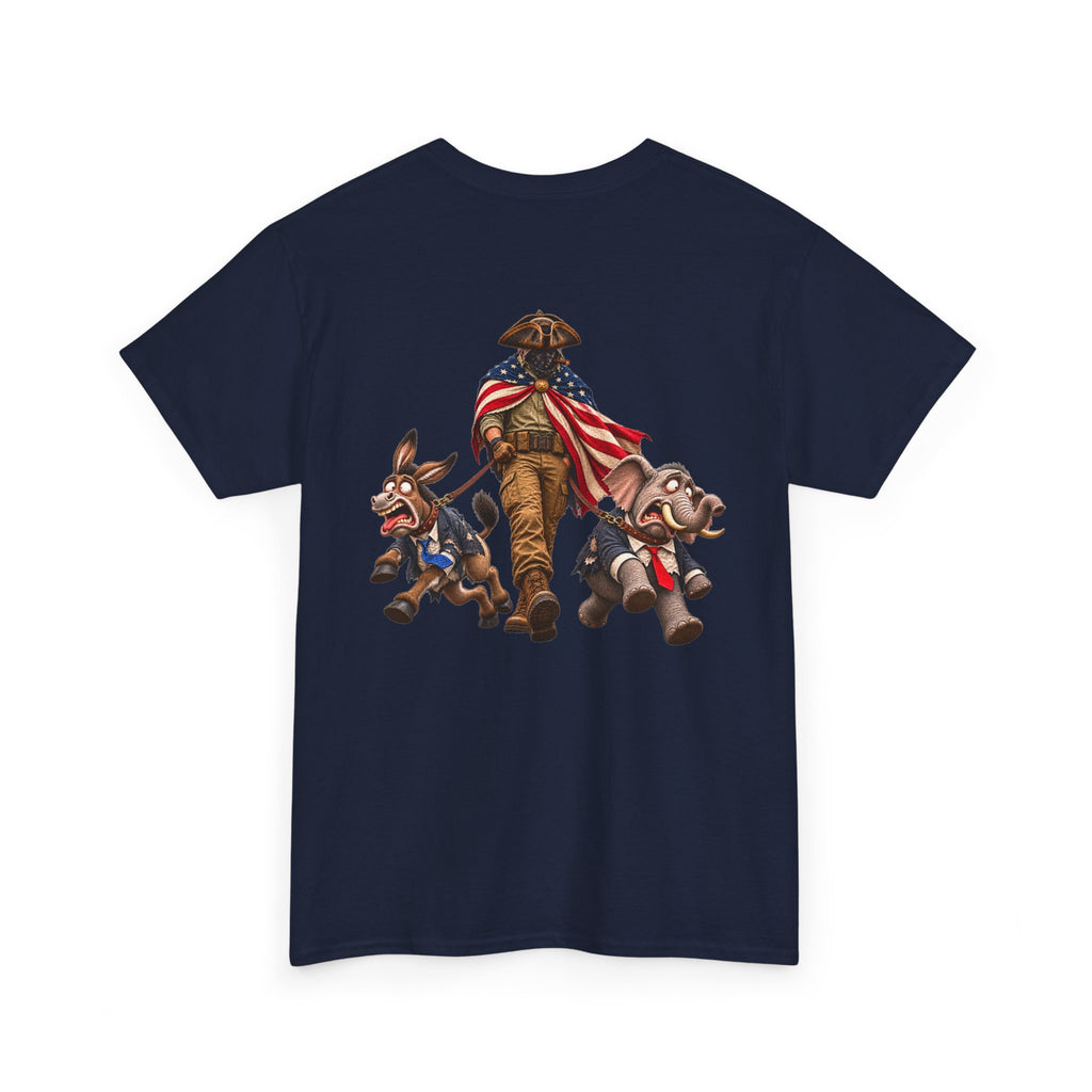 We the People Are Done — Patriot with Donkey and Elephant T-Shirt