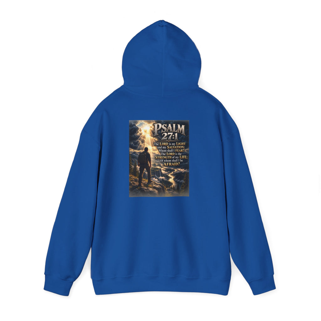 Psalm 27:1 The Lord Is My Light Christian Hoodie