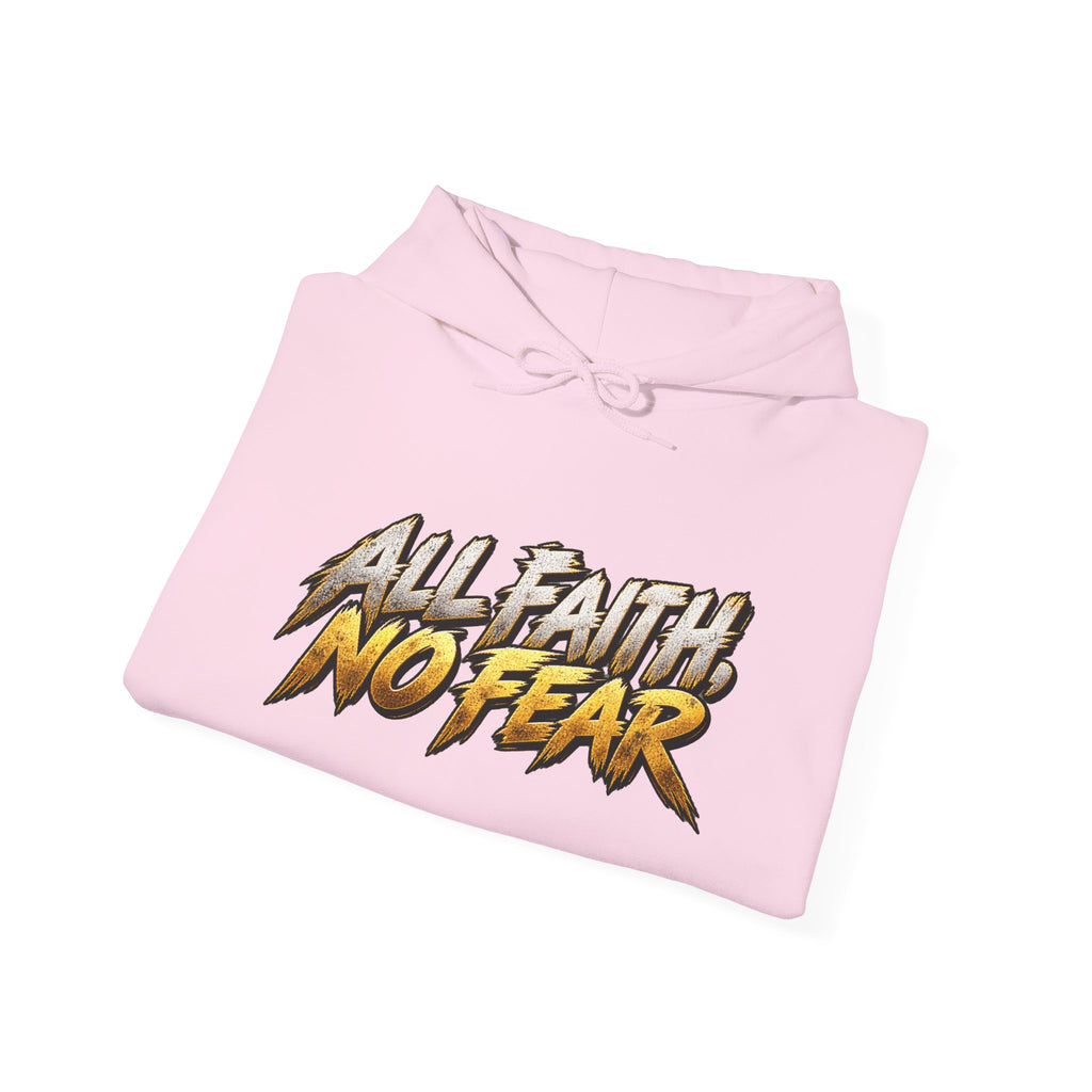 All Faith, No Fear Christian Warrior Hoodie