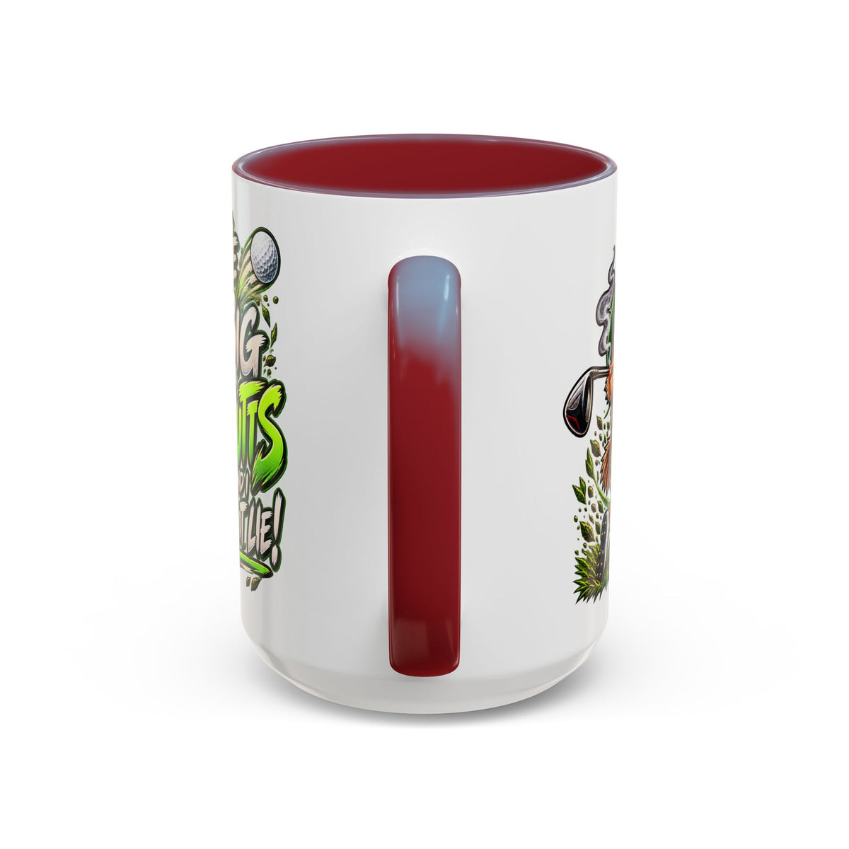Golf Mug – “I Like Big Putt and I Cannot Lie” Golfer Gift