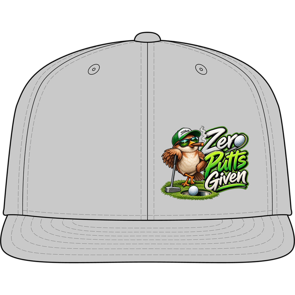 Zero Putts Given Golf Snapback Cap