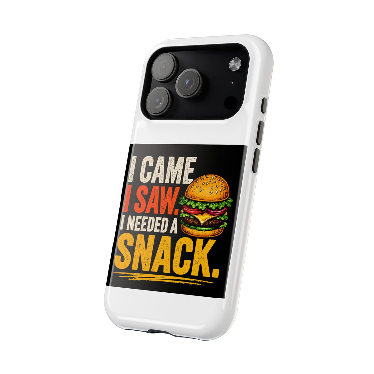 I Came I Saw I Needed A Snack Phone Case | Magnetic Impact-Resistant Case