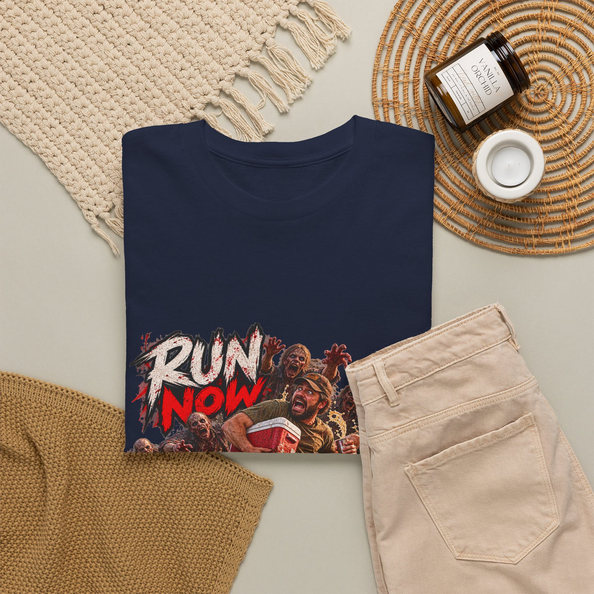 Run Now, Beer Later Zombie Run T-Shirt