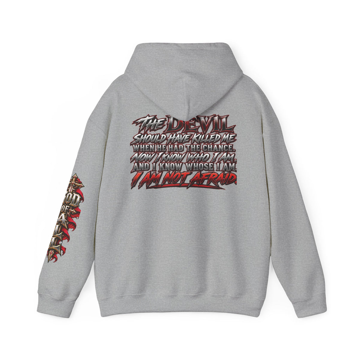 Army of God Graphic Hoodie | One God, One Salvation