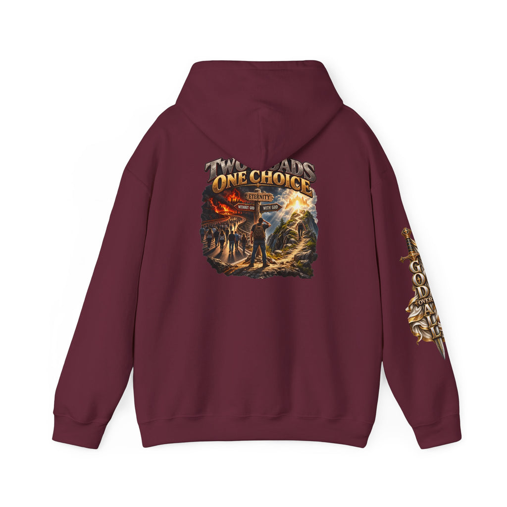 Hoodie - "The Devil and The One Choice" Graphic Pullover
