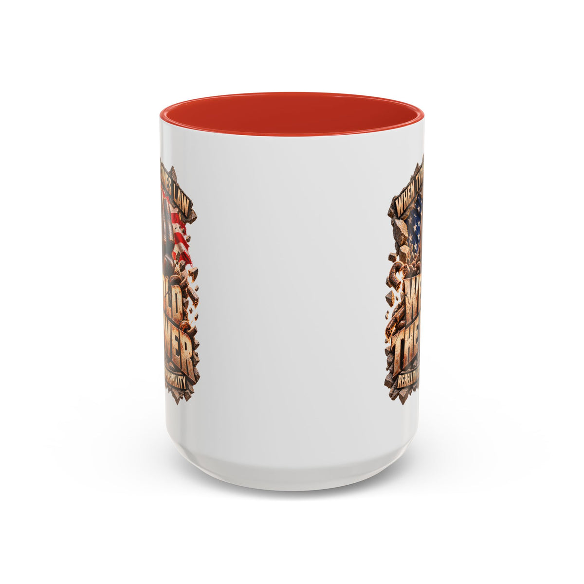 We Hold the Power Coffee Mug – When Tyranny Becomes Law Design