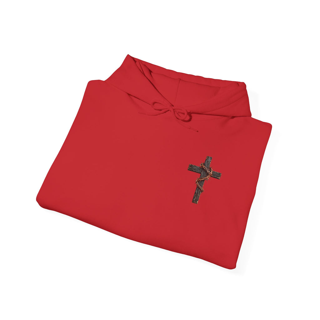 Christian Cross Sunset Faith Hoodie