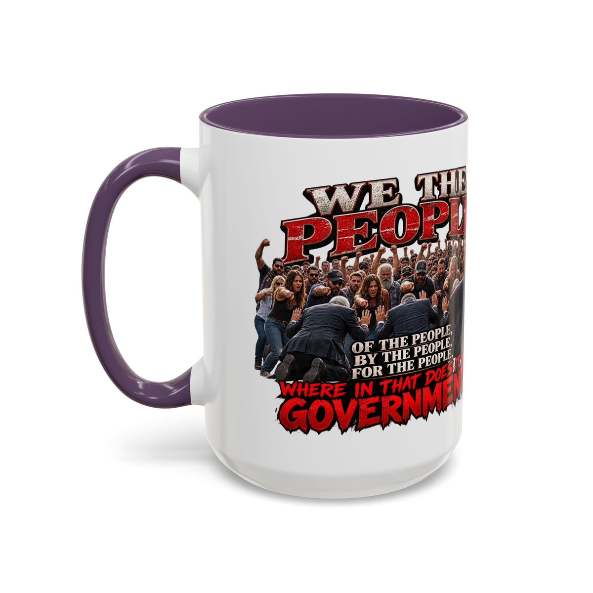 15oz Coffee Mug – Patriotic Veteran Memorial Design
