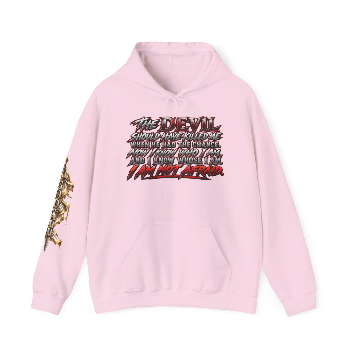 Hoodie - "The Devil and The One Choice" Graphic Pullover