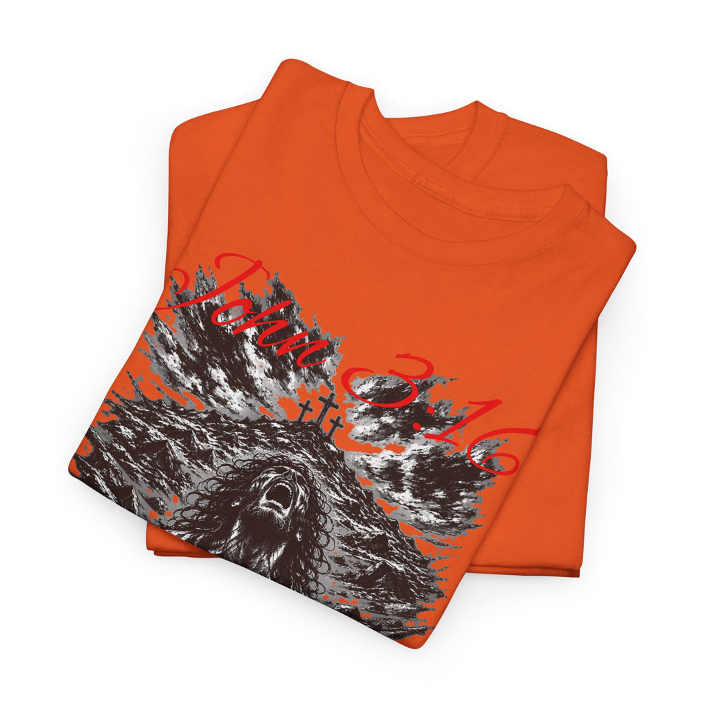 John 3:16 Jesus Christian Graphic T-Shirt