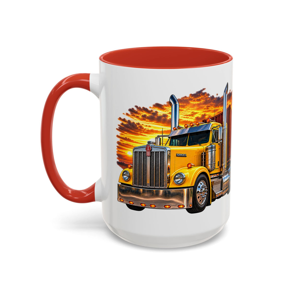 Keep On Truckin’ Semi-Truck 15oz Coffee Mug