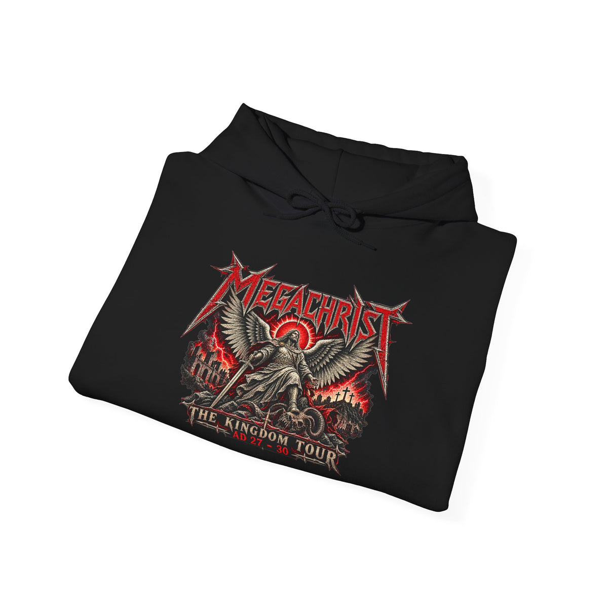 Megachrist The Kingdom Tour Christian Graphic Hoodie