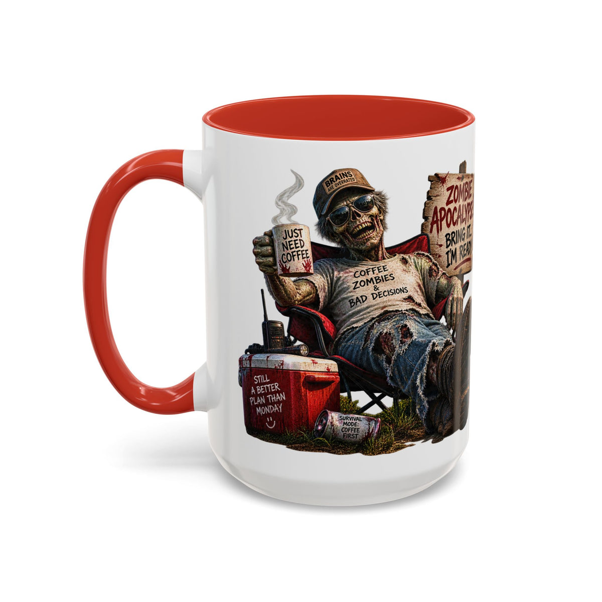 Zombie Apocalypse Survival Checklist Coffee Mug