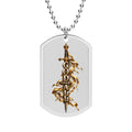 God and All Dog Tag Necklace