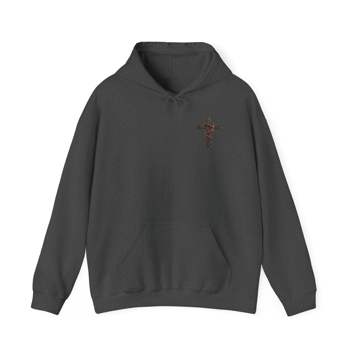 Christian Hoodie — "Saved by the Cross" Religious Pullover