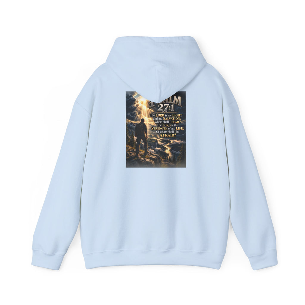 Psalm 27:1 The Lord Is My Light Christian Hoodie