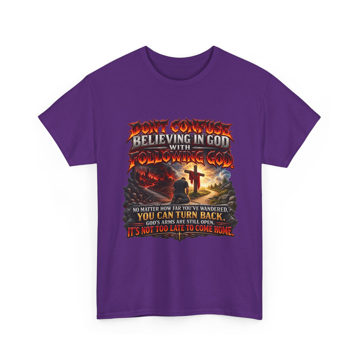 Believing in God Christian Graphic T-Shirt
