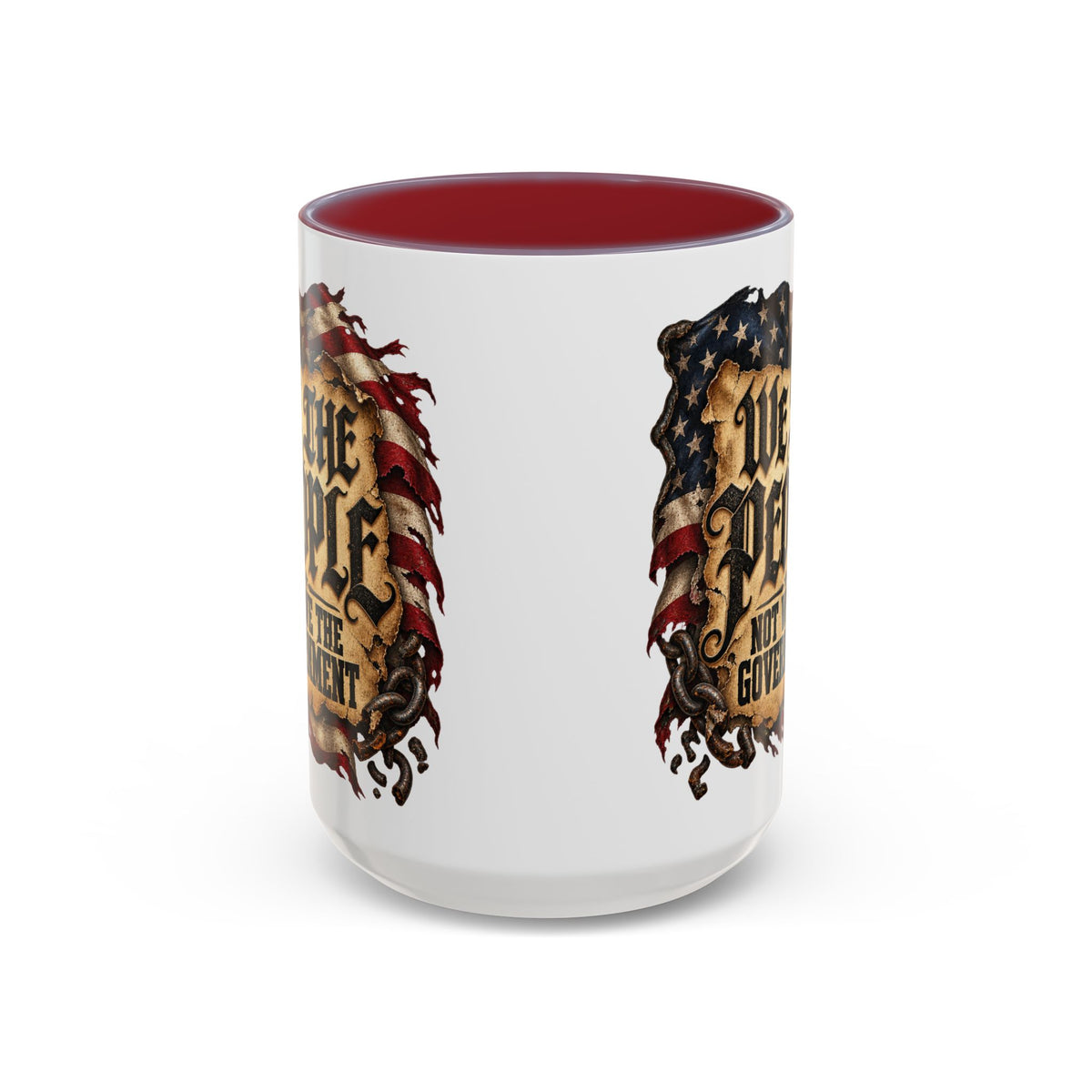 We the People Not We the Government Patriotic Coffee Mug