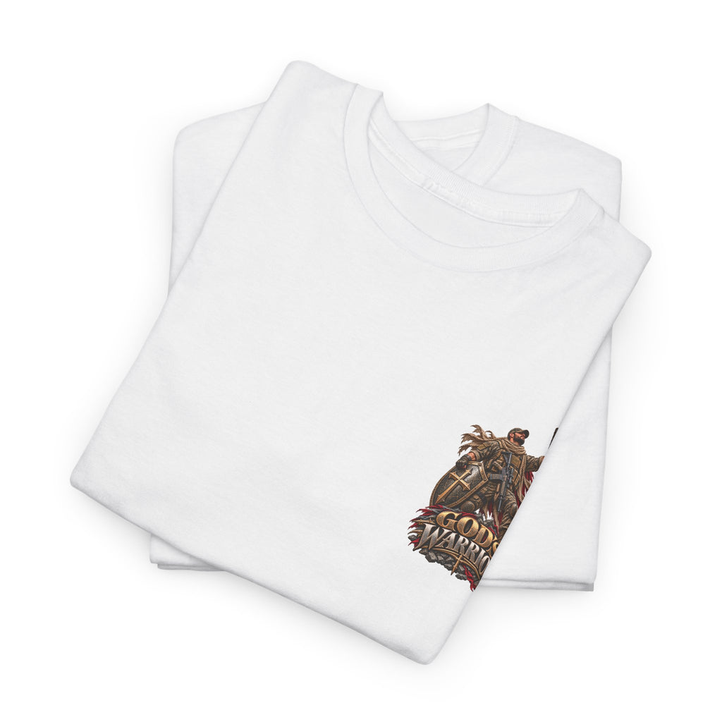 Here I Am, Send Me — Isaiah 6:8 Christian Warrior T-Shirt