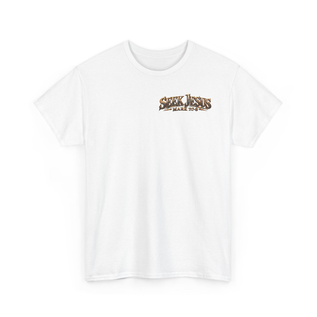 Ask and Seek Christian Scripture T-Shirt