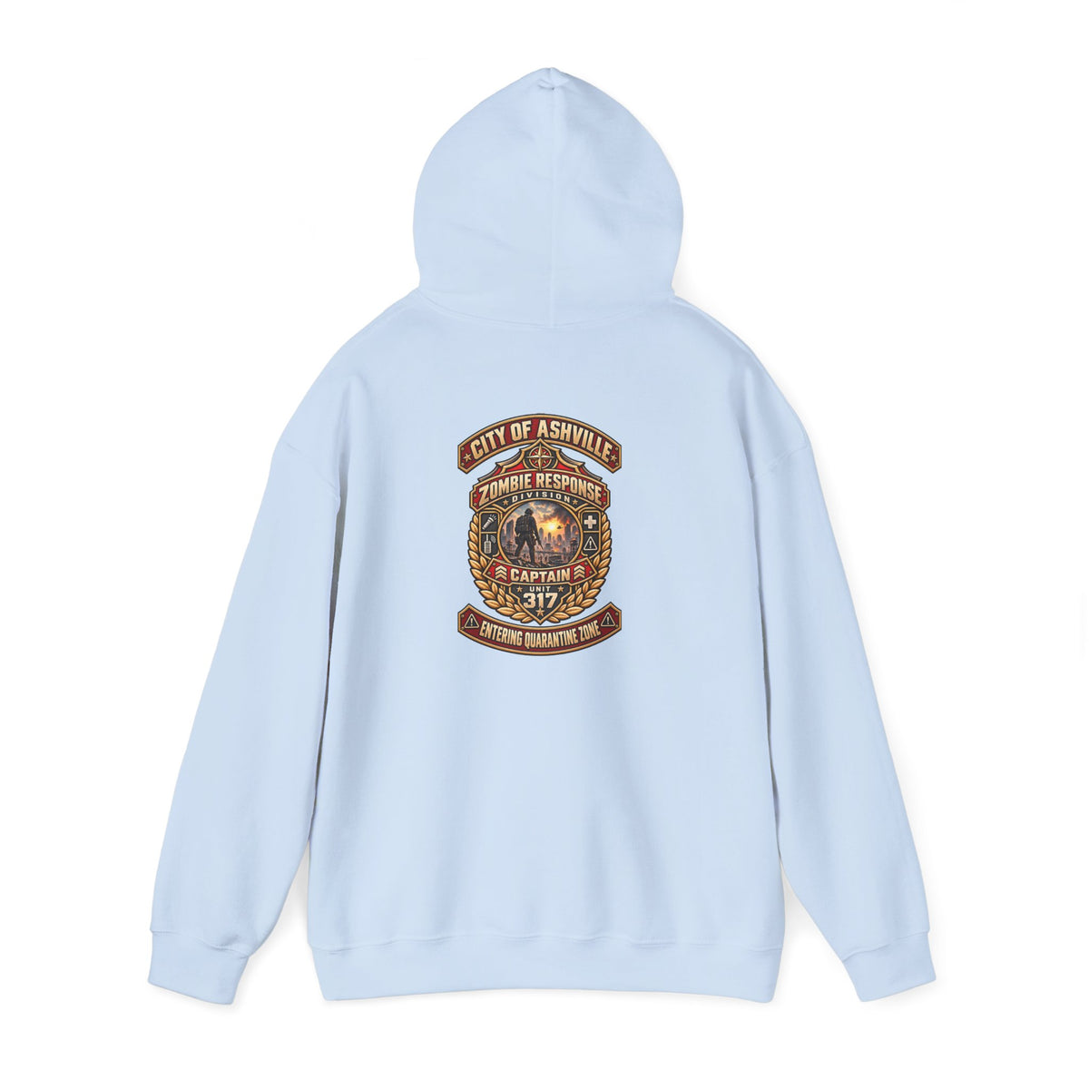 Zombie Response Division Captain Unit 317 Hoodie