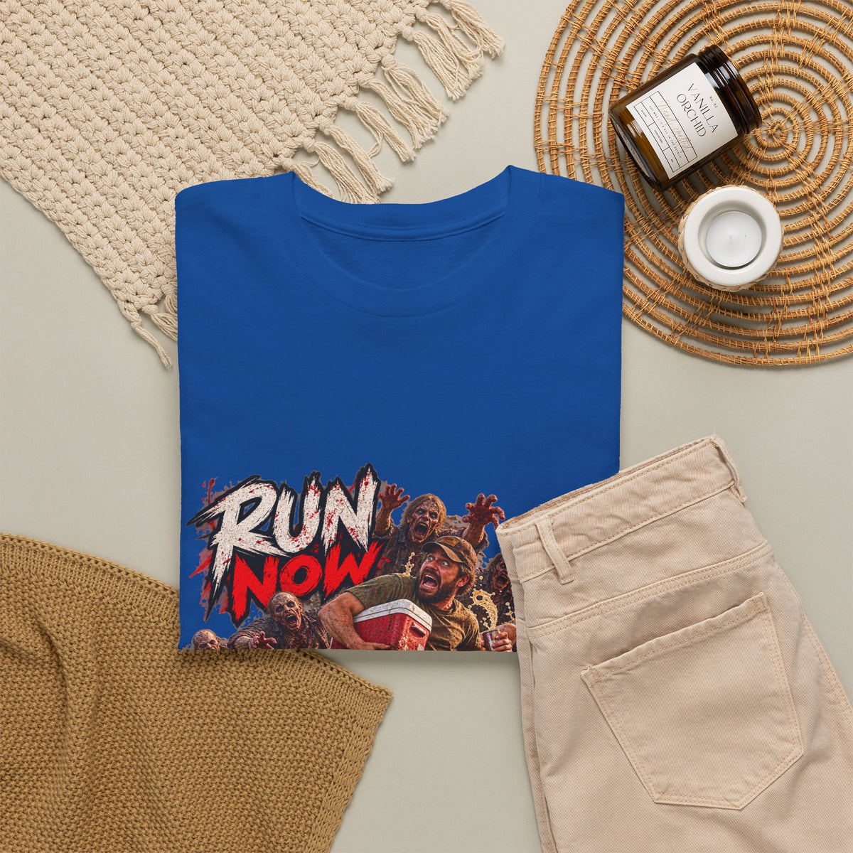 Run Now, Beer Later Zombie Run T-Shirt