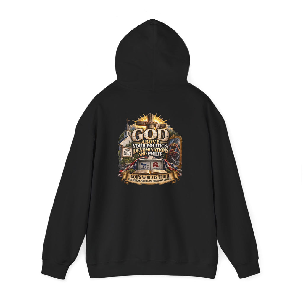 We Follow Jesus Christian Faith Hoodie