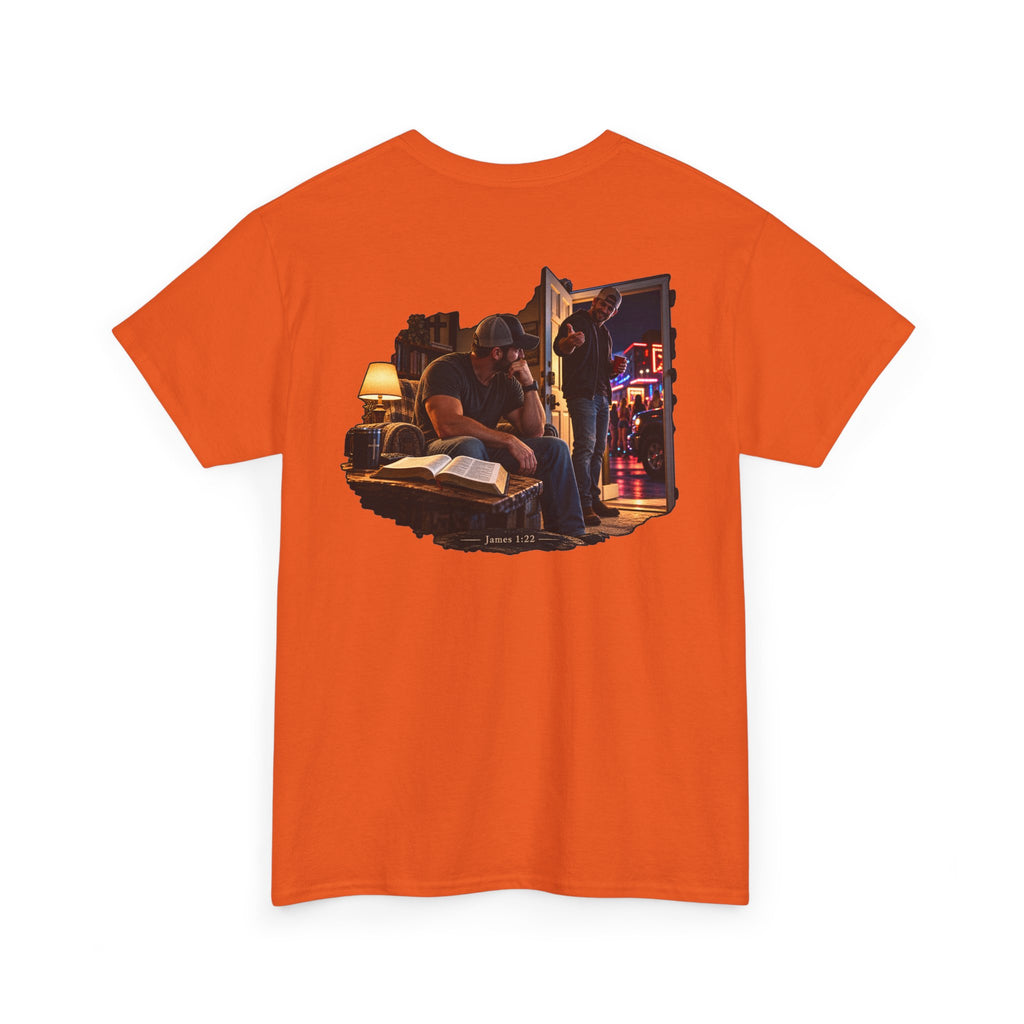 Faith at the Crossroads Christian Graphic T-Shirt
