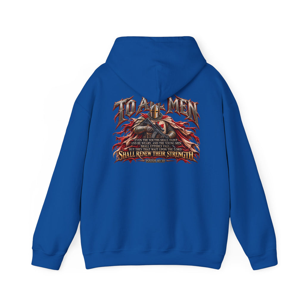 Army of God — To All Men Christian Warrior Hoodie