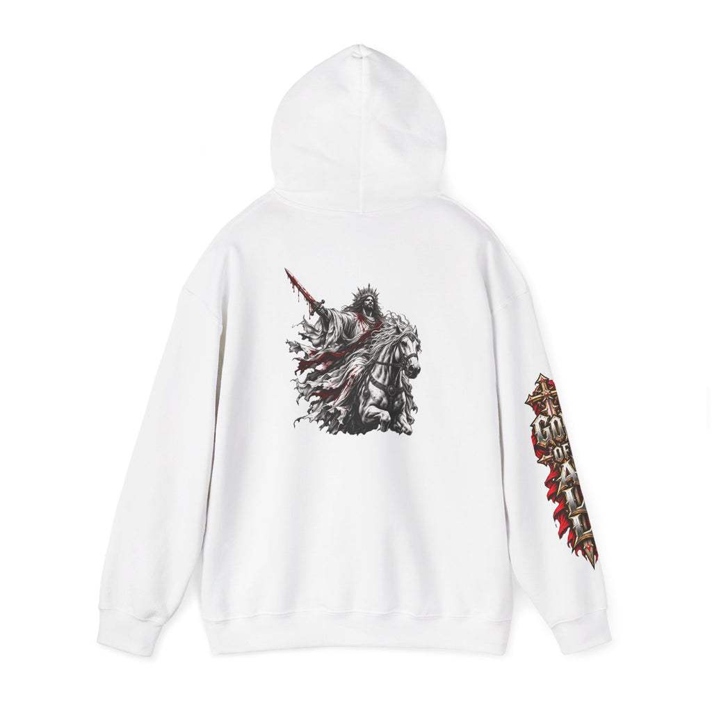 He Is Coming Soon Christian Hoodie – Front, Back & Sleeve Design