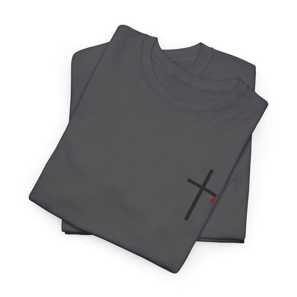 Two Roads One Choice T‑Shirt — Christian Cross Faith Graphic Tee