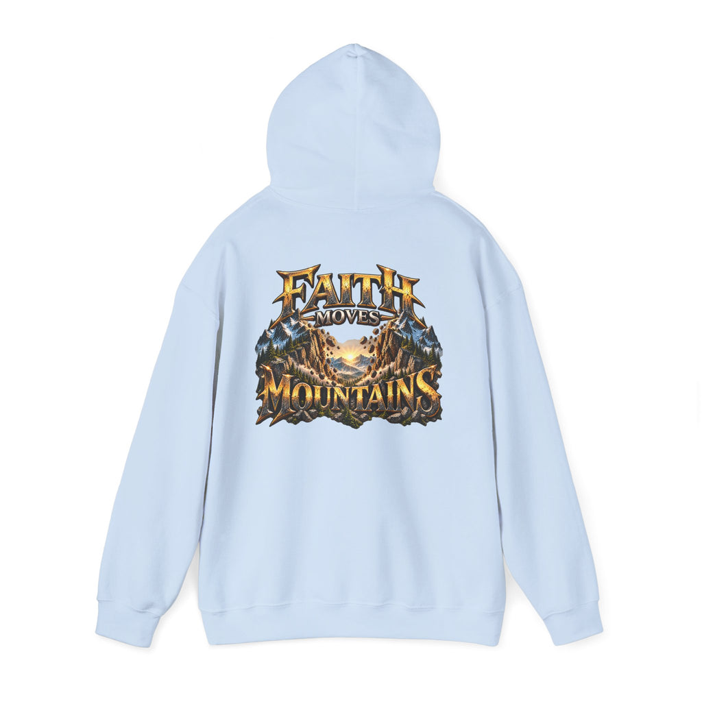 Faith Moves Mountains No Fear Hoodie
