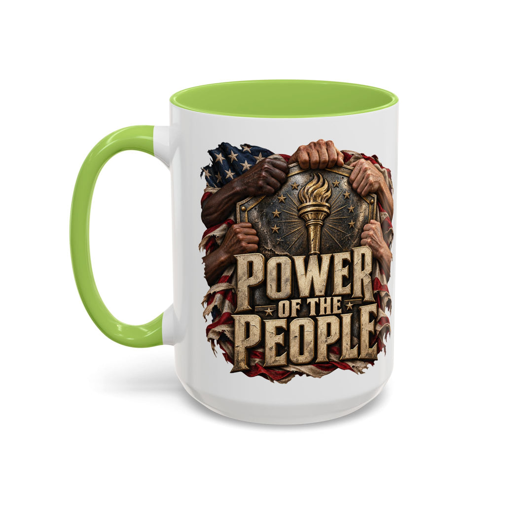 Power of the People Patriotic Coffee Mug