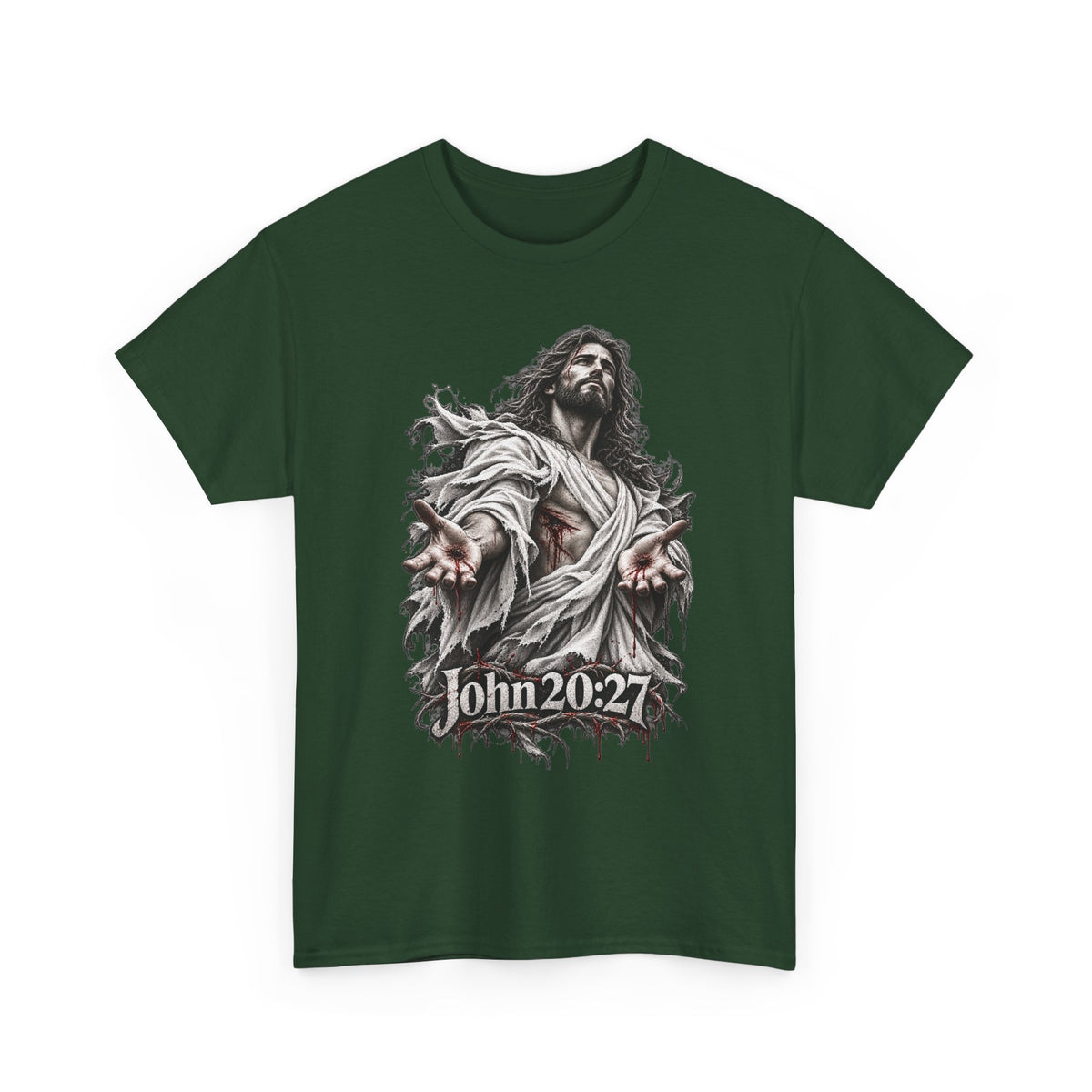 John 20:27 Jesus Faith Christian T-Shirt