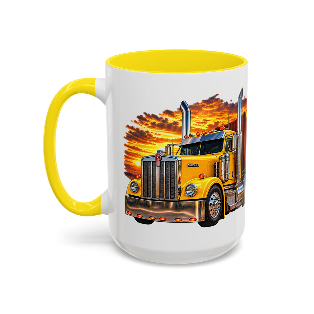 Keep On Truckin’ Semi-Truck 15oz Coffee Mug