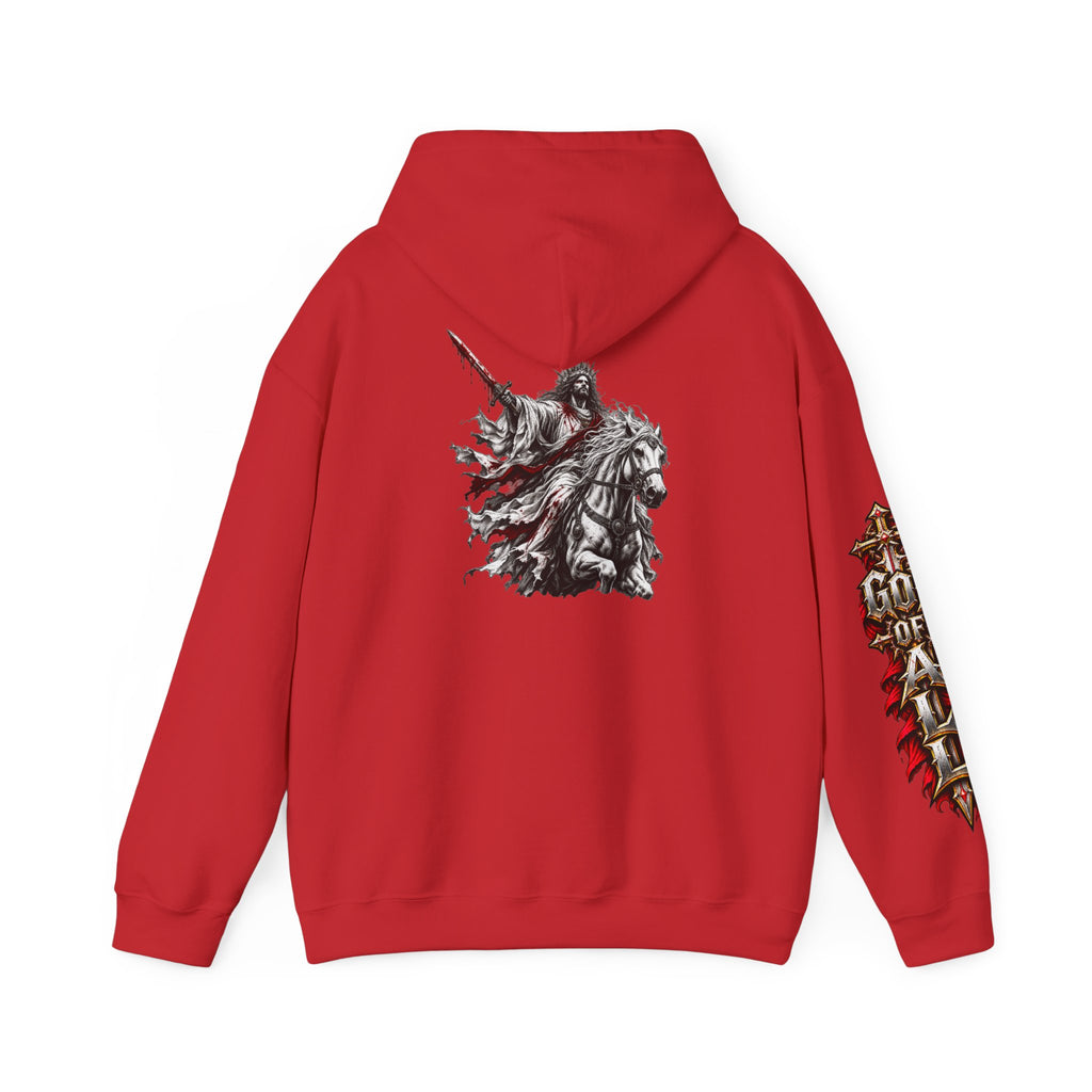 He Is Coming Soon Christian Hoodie – Front, Back & Sleeve Design