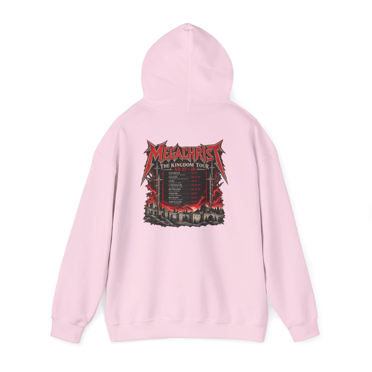 Megachrist The Kingdom Tour Christian Graphic Hoodie