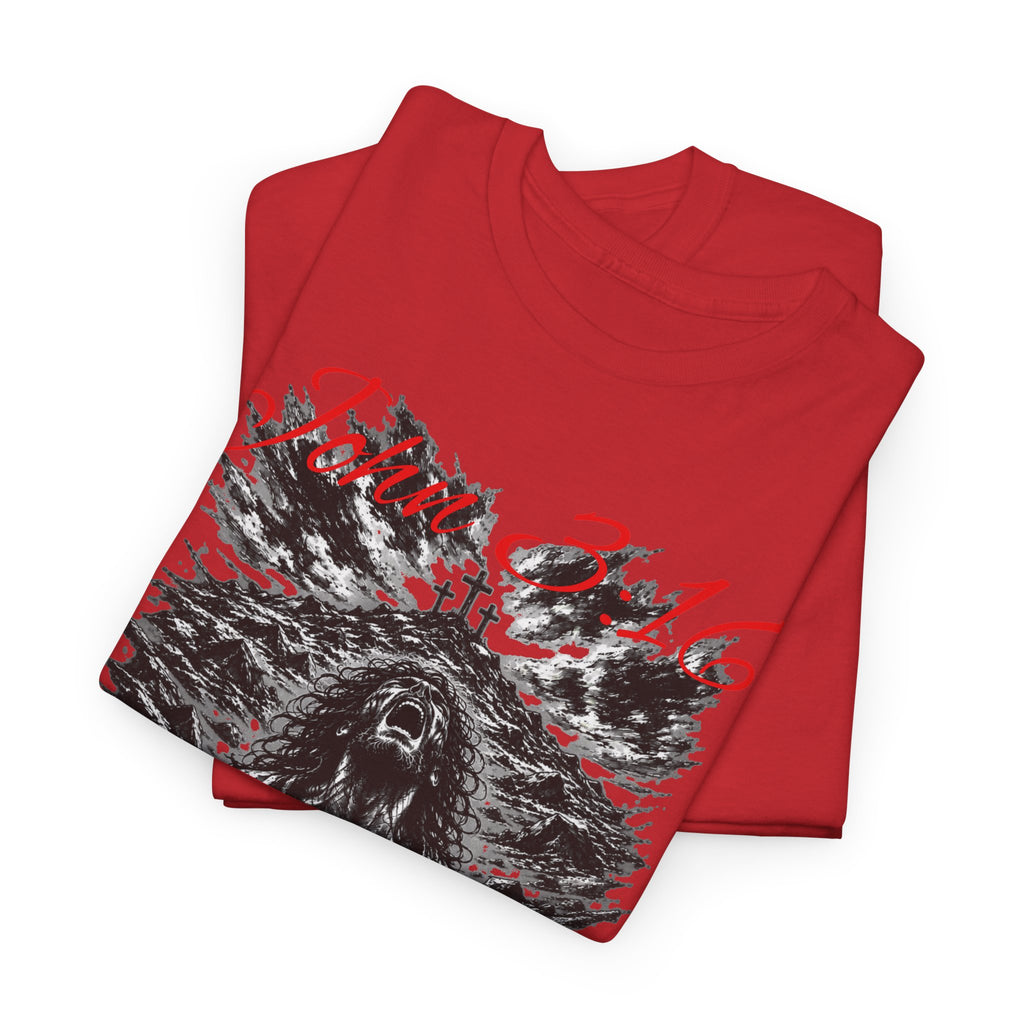 John 3:16 Jesus Christian Graphic T-Shirt