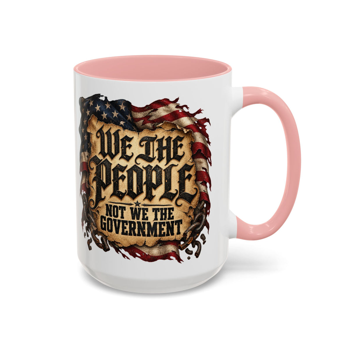 We the People Not We the Government Patriotic Coffee Mug